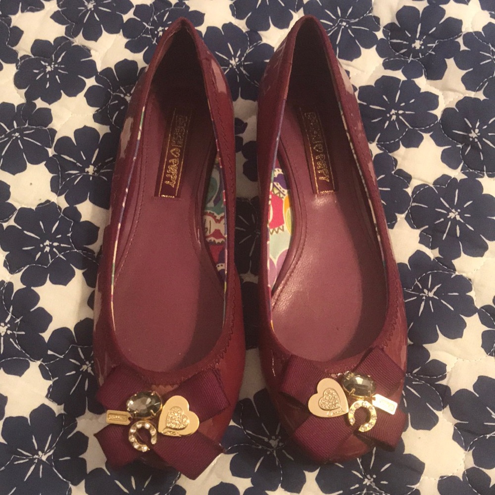 Coach Poppy flats 💗